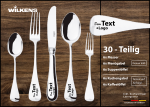 Wilkens Besteckset Alt Englisch zur Gravur
