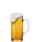 Gravierter Bier Krug Minden individuell