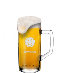Gravierter Bier Krug Minden individuell