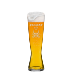 Graviertes Bier Weizen Glas individuell