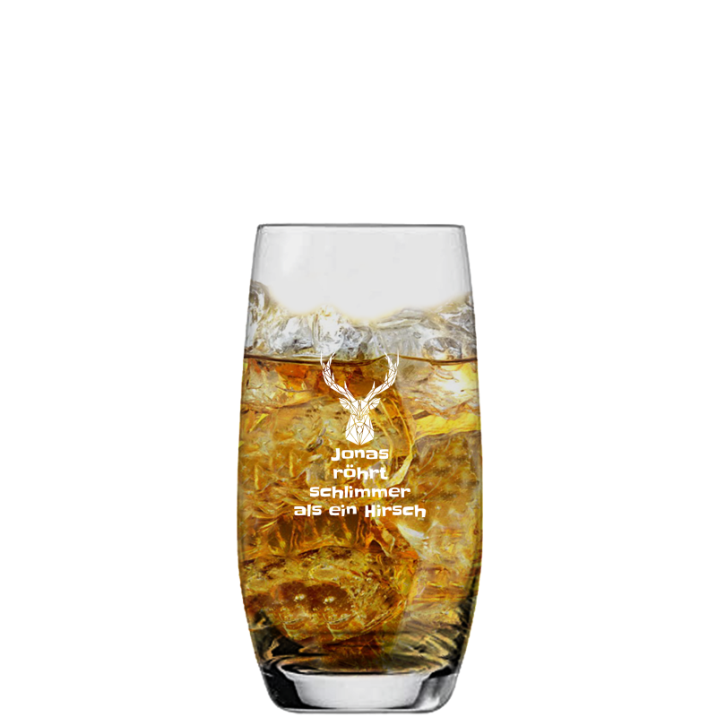 Graviertes Drink Glas Banquet individuell