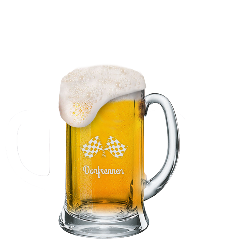 Gravierter Bier Krug Icon individuell