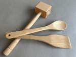 Fleischklopfer Buchenholz zur Gravur