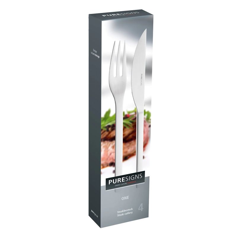 Pure Signs Steakset ONE zur Gravur