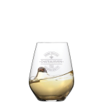 Befülltes Weiswein Glas Authentis mit persönlicher Gravur