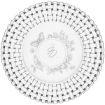 Gravierter Nachtmann Teller Bossa Nova 