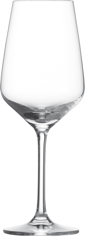 Leeres Taste Weißweinglas