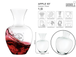 Dekanter Apple NY von Riedel mit mehreren Angaben vom Glas