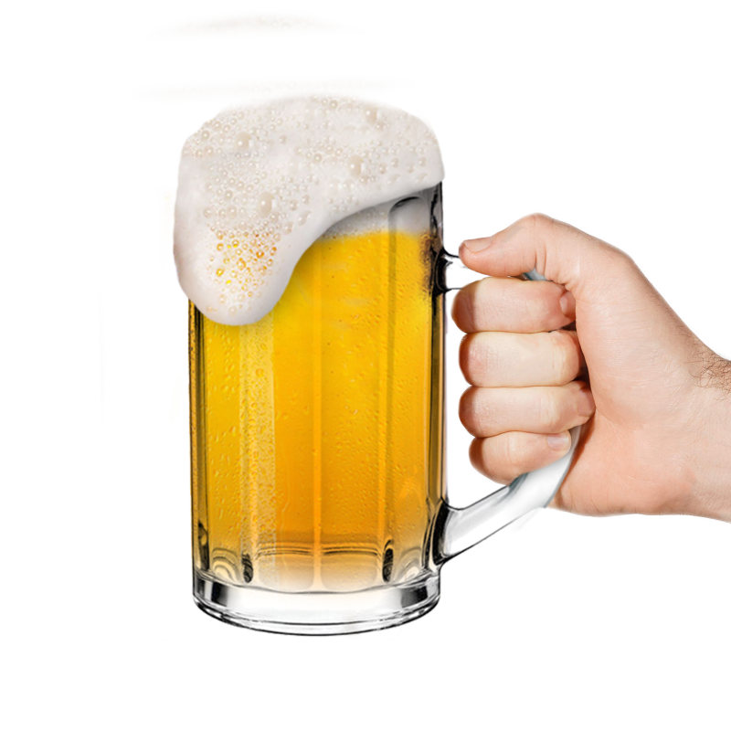 Bier Seidel liegt perfekt in der Hand