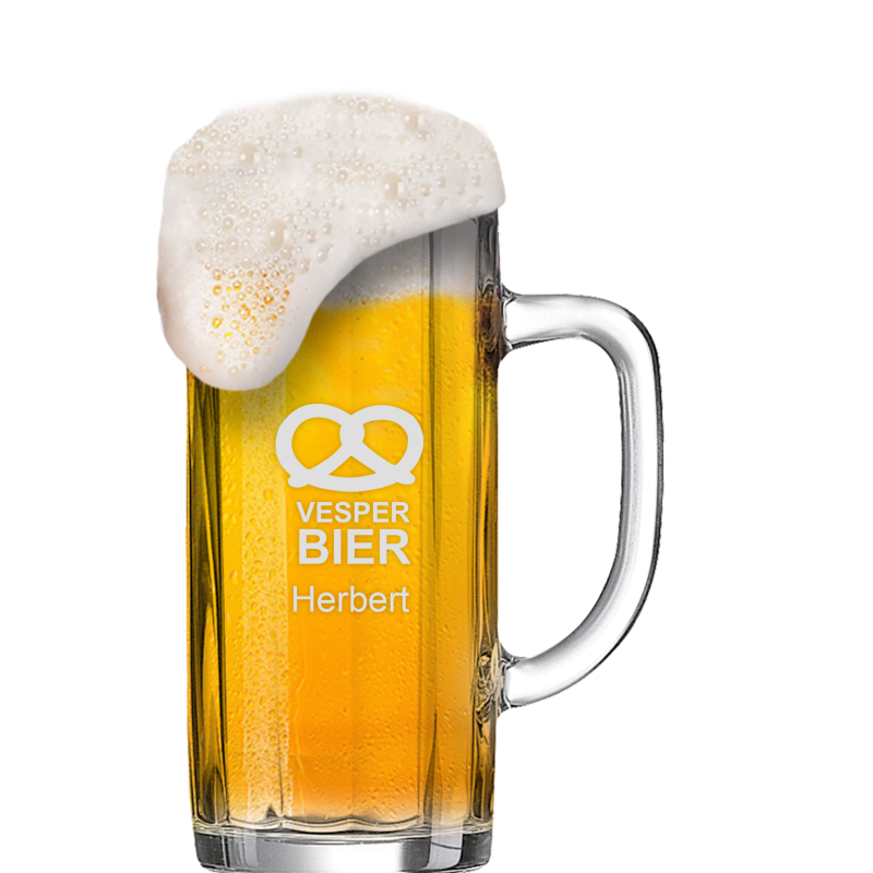 Befülltes Mindeseidl mit persönlicher Gravur / Druck