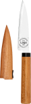 Kochmesser "Früchtemesser mit Holzscheide 3.5" (9,0 cm)" 