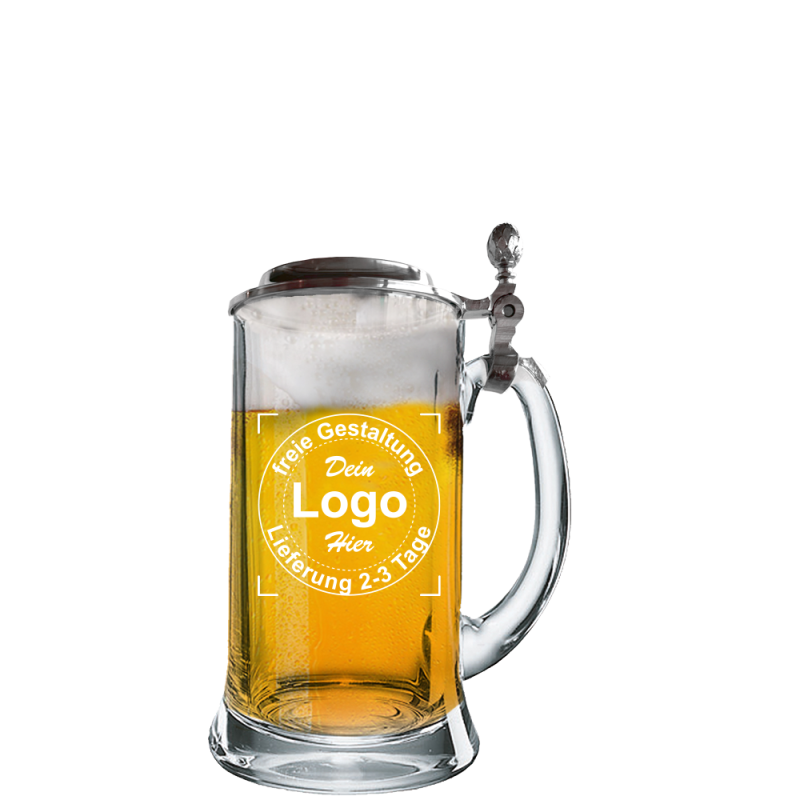 Bierkrug Icon Zinndeckel zur persönlichen Gestaltung