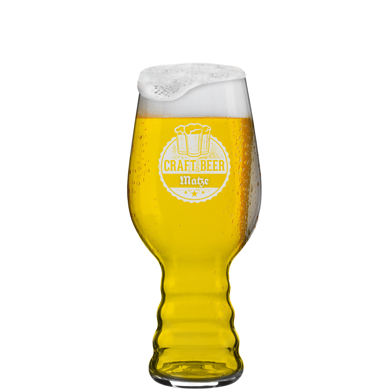 Graviertes Bier Craft Glas IPA Spiegelau individuell