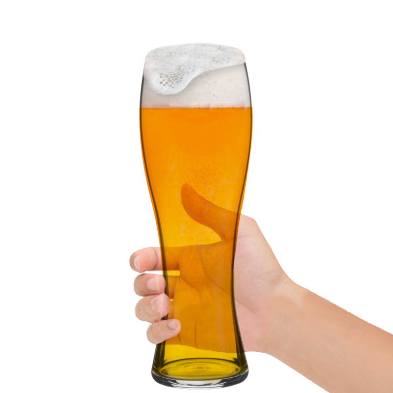 Spiegelau Weizenbierglas liegt perfekt in der Hand