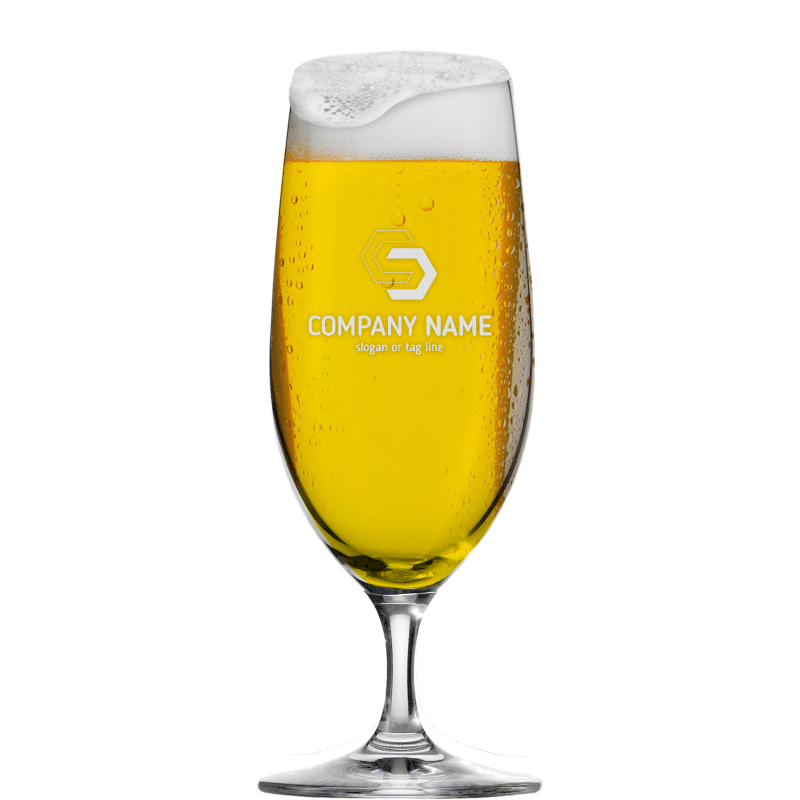 Graviertes Pils Bier Glas individuell