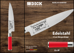 Kochmesser "Kochmesser 21 cm" zur persönlichen Gestaltung