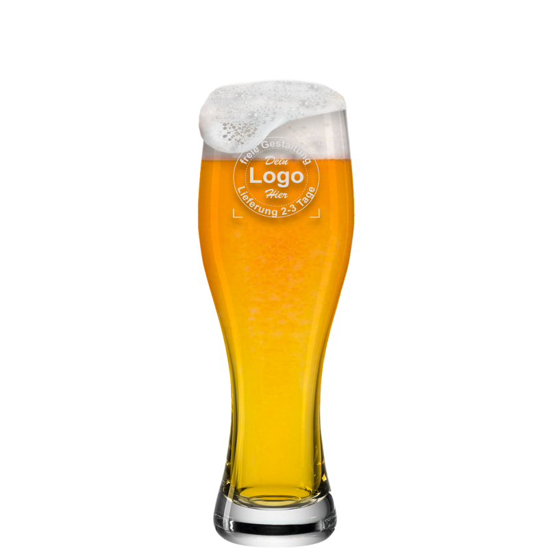 Taverna Weizenbierglas gefüllt mit Gravur