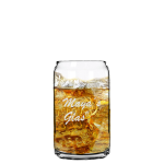 Befüllter Longdrinkbecher Dose mit persönlicher Gravur