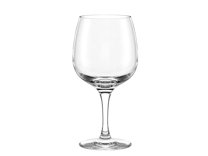 Leeres Gin Tonic Glas von Stölzle mit persönlicher Gravur