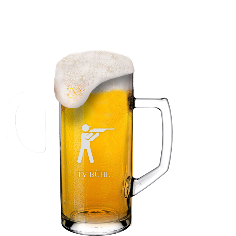 Gravierter Bier Krug Minden individuell