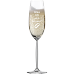 Graviertes Prosecco Glas Diva individuell