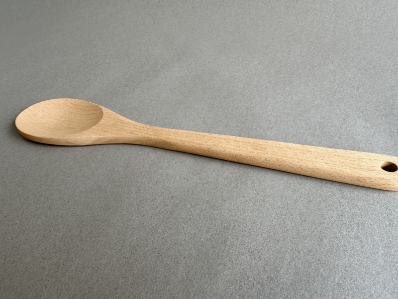 Löffel Buchenholz runde Schale zur Gravur