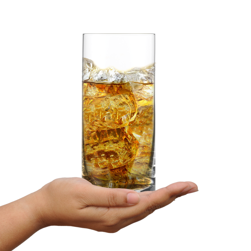 Convention Longdrink perfekt in der Hand