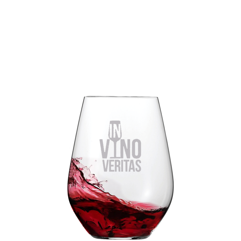 Graviertes Authentis Glas Rot individuell