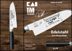 Kochmesser "Santoku 7“ (18,0 cm)" MK-0702
