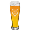 Bayern Weizen Bier Glas mit individueller Vatertags Gravur