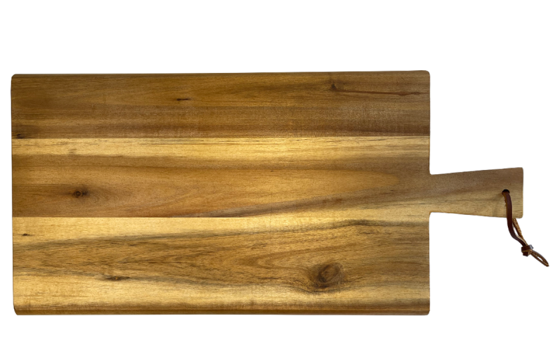 Schneid- & Servierbrett Akazienholz 45x22cm zur persönlichen Gestaltung