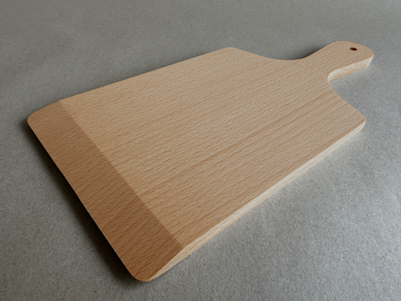 Detailbild Spätzlebrett Buchenholz