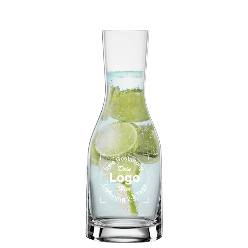 Gravierte Glas Karaffe Ultra individuell