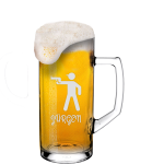 Befülltes Mindeseidl mit persönlicher Gravur / Druck