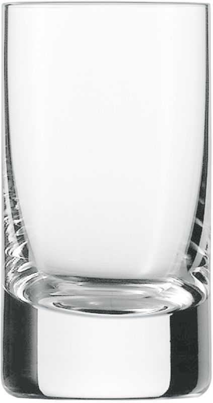 Leeres Paris Schnaps Glas