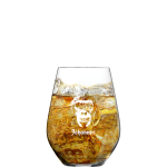 Befülltes Authentis Glas mit persönlicher Gravur