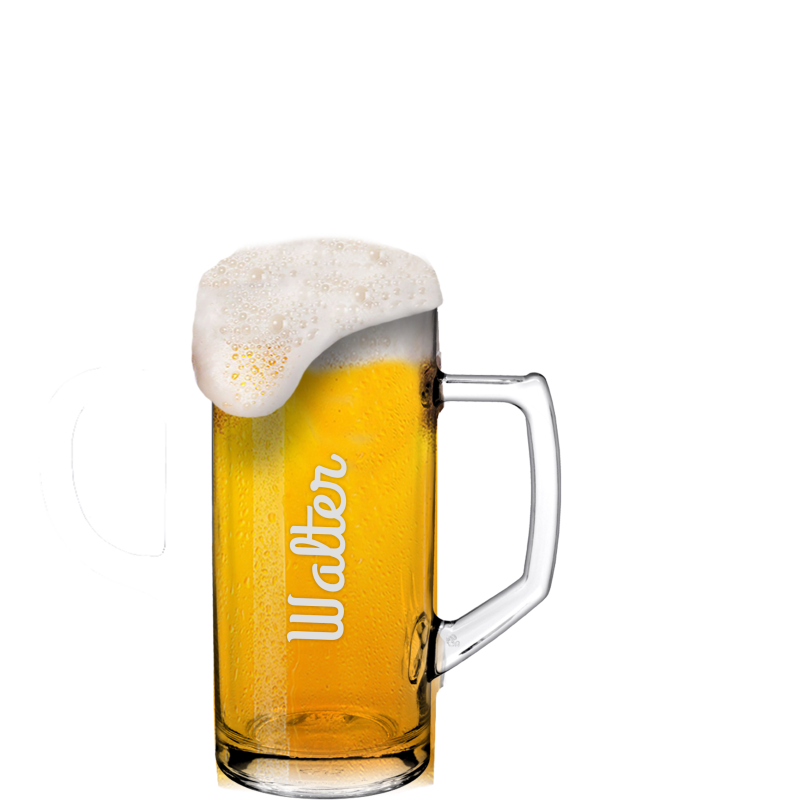 Gravierter Bier Krug Minden individuell
