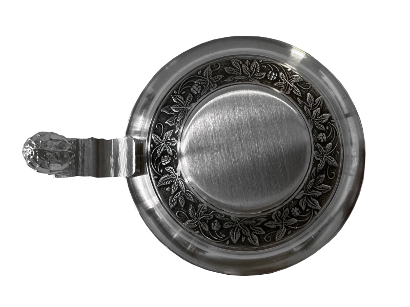 Bier Krug 0,5 mit Zinndeckel Liter mit individueller Gravur