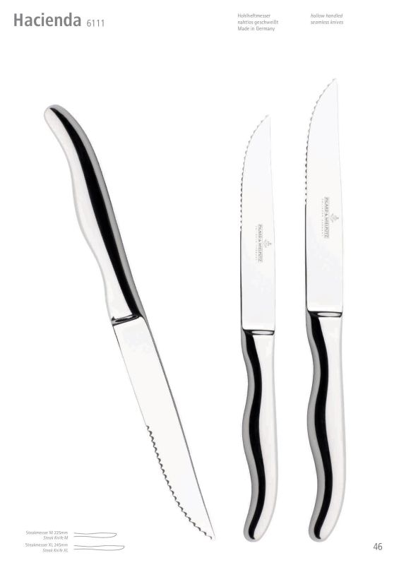 Kochmesser "Steakmesser“ (24,5 cm)" zur persönlichen Gestaltung