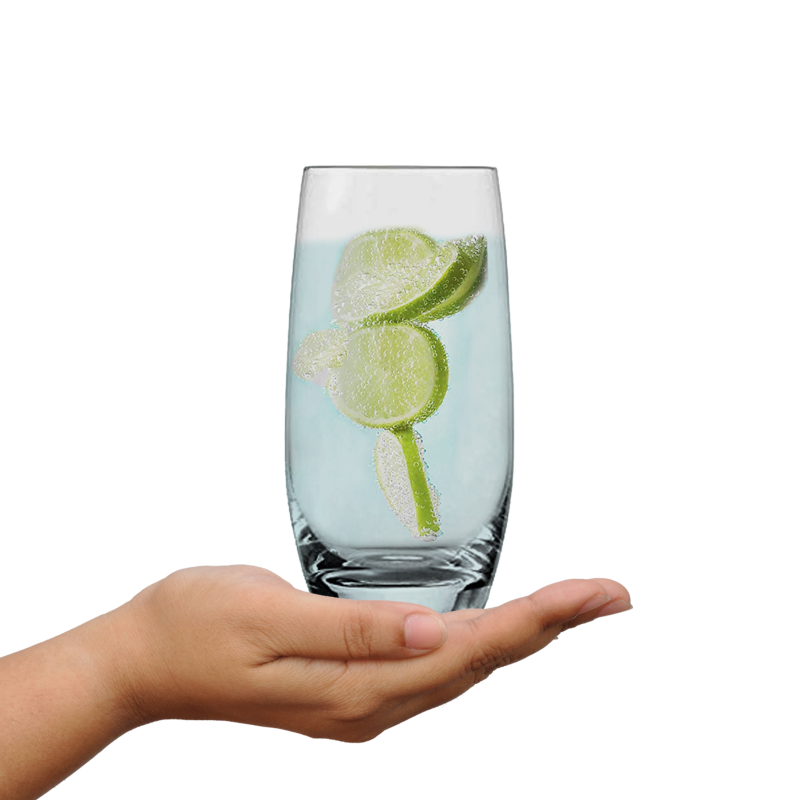 Banquet Wasser Glas liegt perfekt in der Hand