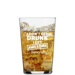 Graviertes Londdrink Glas Charles Schumann Groß individuell