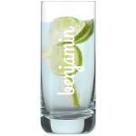 Befülltes Wasser Glas Convention mit persönlicher Gravur