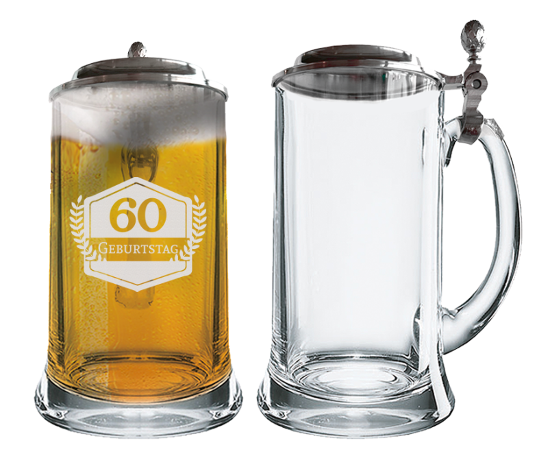 Bierkrug Icon Zinndeckel zur persönlichen Gestaltung