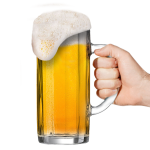 Bier Seidel liegt perfekt in der Hand