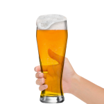 Bayern Weizenbierglas liegt perfekt in der Hand