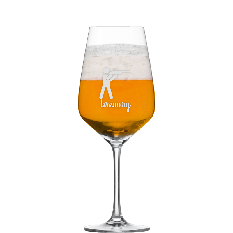 Graviertes Bier Tasting Glas individuell