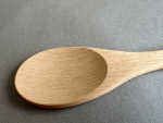 Löffel Buchenholz runde Schale zur Gravur