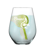 Graviertes Wasser Glas Authentis individuell