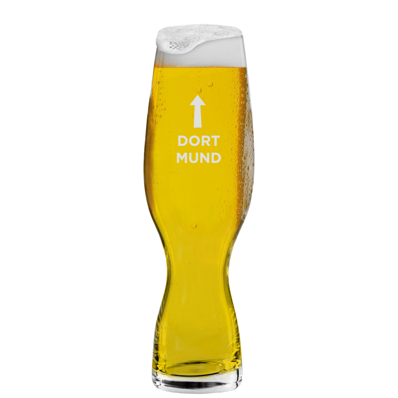 Graviertes Bier Pils Glas individuell