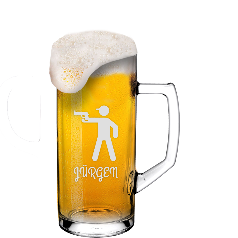 Befülltes Mindeseidl mit persönlicher Gravur / Druck